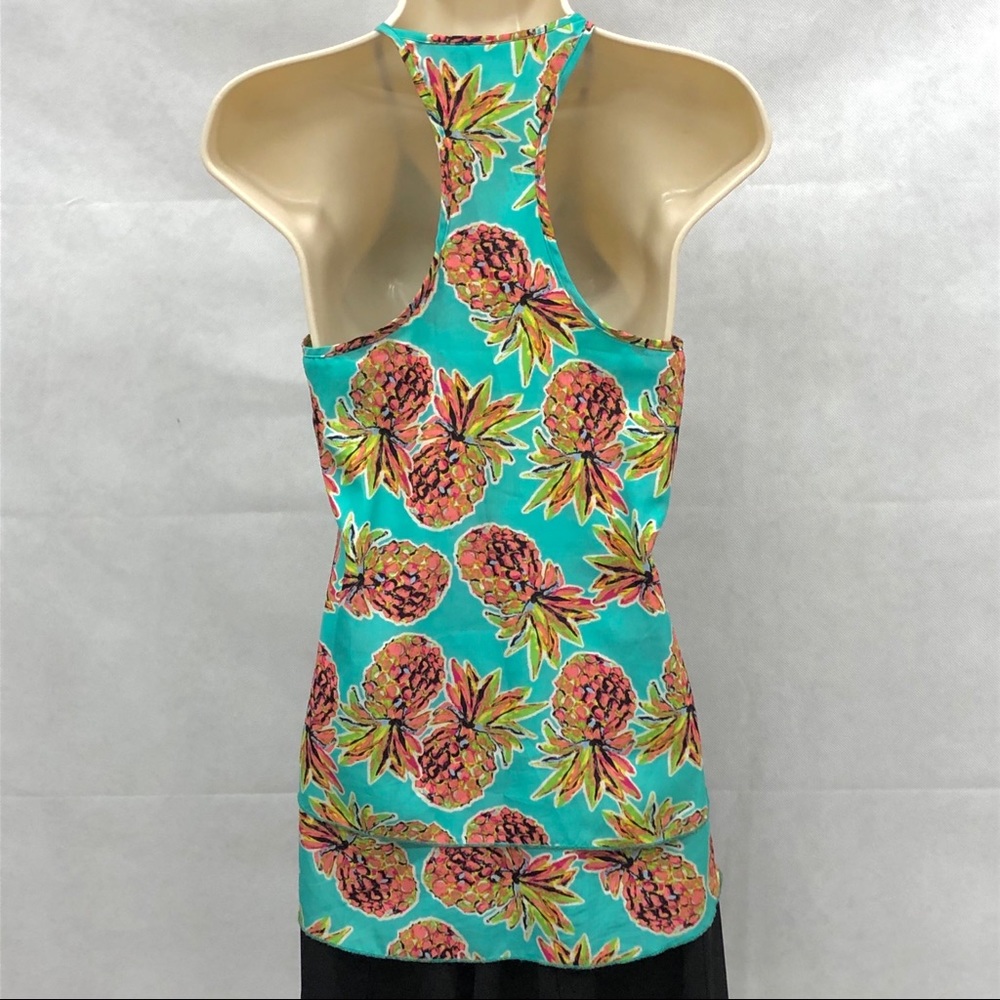 All For Color pineapple print tank top - Picture 3 of 7